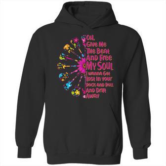 Give Me The Beat Hippie Guitars Hoodie | Favorety AU