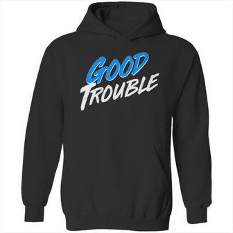 Good Trouble John Lewis Tribute Brush Stroke Hoodie | Favorety DE