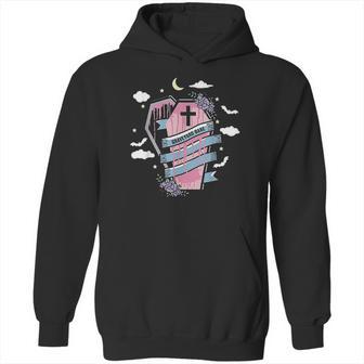 Graveyard Babe Pastel Goth Aesthetic Egirl Soft Goth Girl Hoodie | Favorety CA