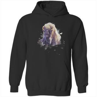 Great Native American White Buffalo Sacred Hoodie | Favorety UK