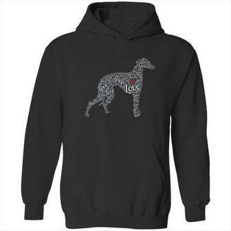 Greyhound I Love Greyhounds Hoodie | Favorety