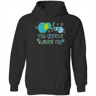 My Guncle Loves Me Cute Elephants Hoodie | Favorety UK