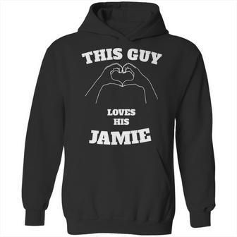 This Guy Loves His Jamie Valentine Day Gift Hoodie | Favorety AU