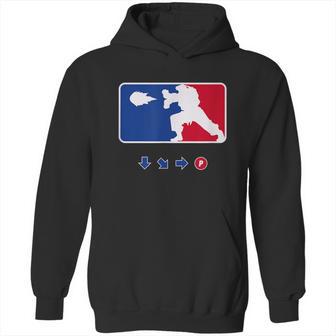 Hadouken Fighting Sports League Funny Arcade Gamer Hoodie | Favorety AU