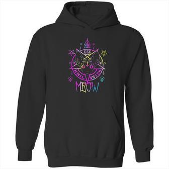 Hail Meow Demonic Sphynx Cat 666 Halloween Hoodie | Favorety CA