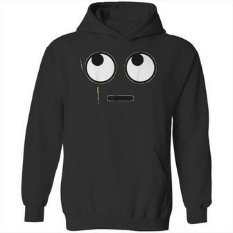 Halloween Emojis Costume Rolling Eyes Emoticon Hoodie | Favorety