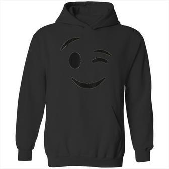 Halloween Emojis Costume Winking Face Wink Emoticon Hoodie | Favorety AU