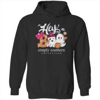 Halloween Hey Boo Simply Southern Collection Hoodie | Favorety DE