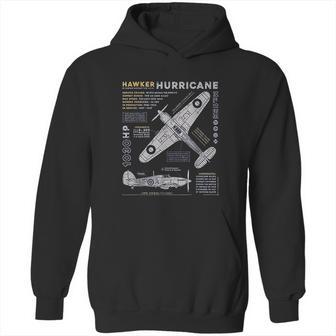 Hawker Hurricane Battle Of Britain Wwii Raf Fighter Plane Hoodie | Favorety DE