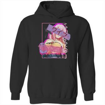 Hentai Vaporwave Concept Design Lewd Japanese Oppai Girl Hoodie | Favorety CA