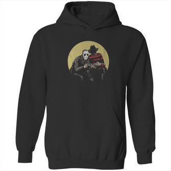 Horror Scary Movie Villains Playing Video Games Hoodie | Favorety