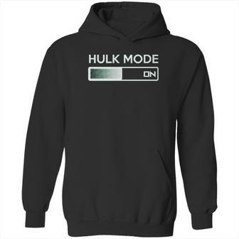 Hulk Mode On Funny Graphic Gym Workout Hoodie | Favorety