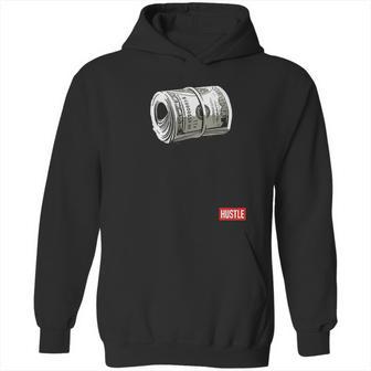 Hustle Hundred Dollar Bill Mo Money By Zany Brainy Hoodie | Favorety CA