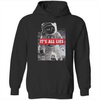 Its All Lies Fake Moon Hoodie | Favorety