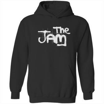 The Jam Official White Graffiti Spray Logo Hoodie | Favorety CA