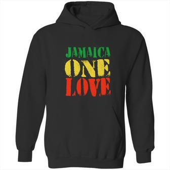 Jamaica One Love Unisex Great Gift Rasta Colors Reggae Hoodie | Favorety AU