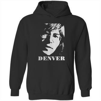 John Denver Tops Short Sleeved Round Neck Hoodie | Favorety UK