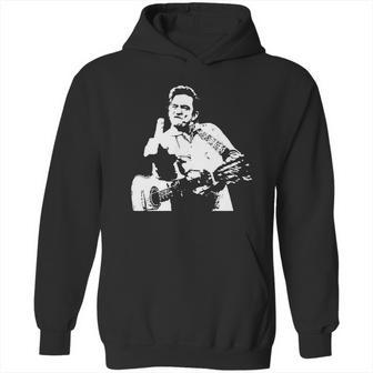 Johnny Cash Middle Finger Shirt Johnny Cash Middle Finger Poster Johnn T-Shirt Hoodie | Favorety