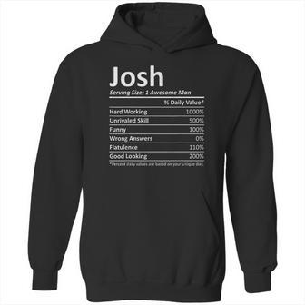 Josh Serving Size Hoodie | Favorety