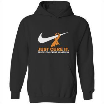 Just Cure It Multiple Sclerosis Awareness Nike Logo T Shirt Hoodie | Favorety UK