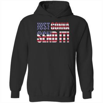 Just Gonna Send It America T Shirt Larry Enticer T-Shirt Hoodie | Favorety DE