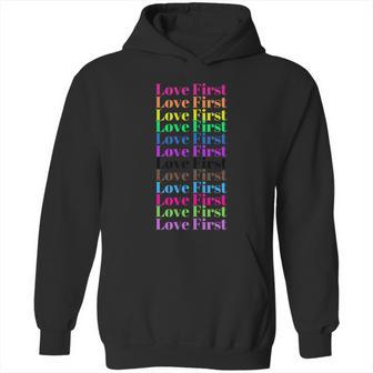 Kamala Harris Lgbtq Gay Pride Week Born To Be Gay Love Gift Hoodie | Favorety CA