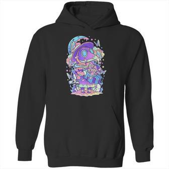 Kawaii Pastel Goth Cute And Creepy Plague Doctor Hoodie | Favorety DE