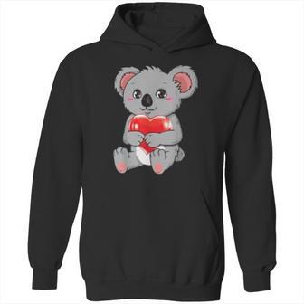 Koala Heat Valentine Funny Valentines Day Singles Gift Hoodie | Favorety DE