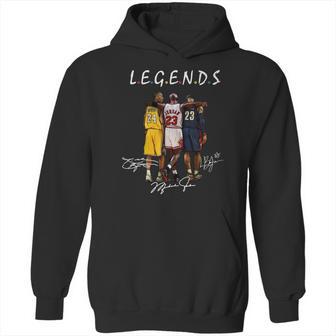 Kobe Bryant Michael Jordan And Lebron James Legends Friends Shirt Unisex Tee Hoodie | Favorety AU