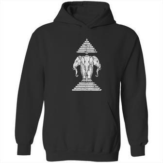 Laos 3 Headed Elephant Erawan Airavata Hoodie | Favorety DE