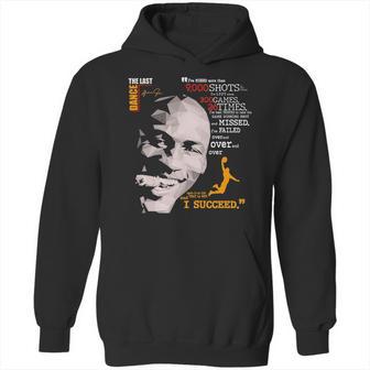 The Last Dance Michael Jordan Basketball I Succeed Signatures Hoodie | Favorety DE