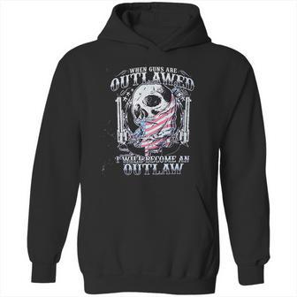 Leather Supreme Patriotic Outlawed Skull Denim Cutoff Biker Hoodie | Favorety DE