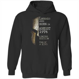 Legends Born In August 1976 45Th Birthday 45 Years Old Hoodie | Favorety AU