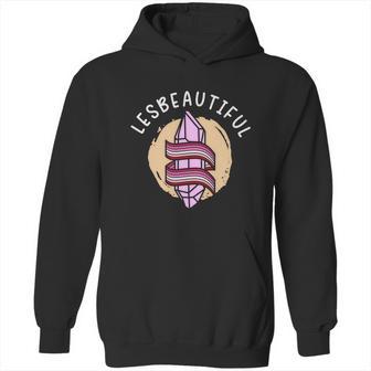 Lesbeatiful Lesbian Lgbtq Member Sexual Diversity Pride Gift Graphic Design Printed Casual Daily Basic Hoodie | Favorety DE