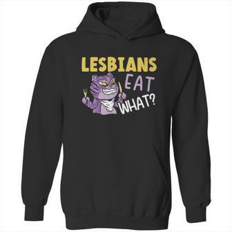 Lesbians Eat What Lgbtq Member Sexual Diversity Pride Parade Gift Graphic Design Printed Casual Daily Basic Hoodie | Favorety AU