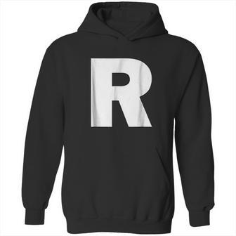 Letter R Alphabet Capital Initial Spell Word Hoodie | Favorety CA