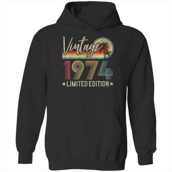 Limited Edition 1974 47Th Birthday Gift 47 Years Old Vintage Hoodie | Favorety CA