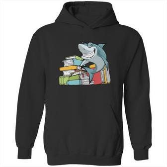 I Love Books Chibi Anime Shark Shirts Book Lover Hoodie | Favorety CA