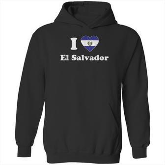 I Love El Salvador Gift I Heart El Salvador Salvadoran Hoodie | Favorety DE