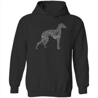 I Love Greyhounds Hoodie | Favorety UK