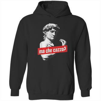 Ma Che Cazzo David Statue With Italian Hand Gesture Hoodie | Favorety