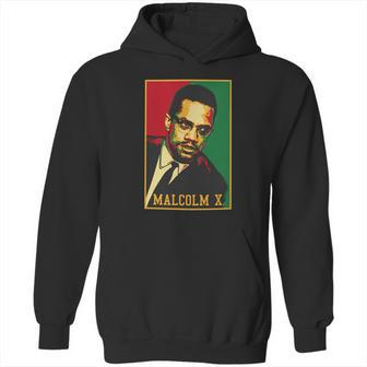 Malcolm X Retro Polo Hoodie | Favorety DE