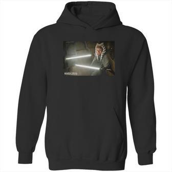 The Mandalorian Ahsoka Tano Lightsaber Battle Hoodie | Favorety AU