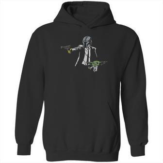 The Mandalorian And Baby Yoda Hoodie | Favorety