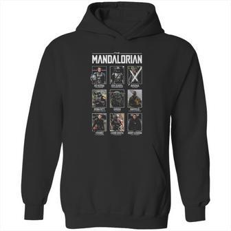 The Mandalorian Character Grid Hoodie | Favorety UK