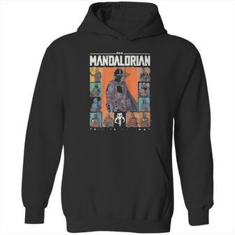 The Mandalorian Character Grid Hoodie | Favorety