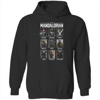 The Mandalorian Character Grid Hoodie | Favorety AU