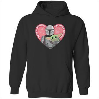 The Mandalorian The Child I Have A Bounty On Your Heart Hoodie | Favorety