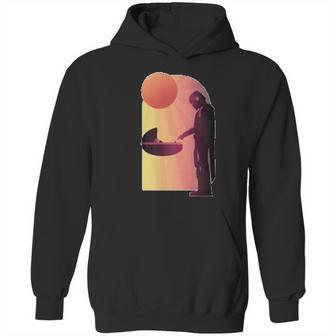 The Mandalorian The Child Discovery Silhouette Hoodie | Favorety