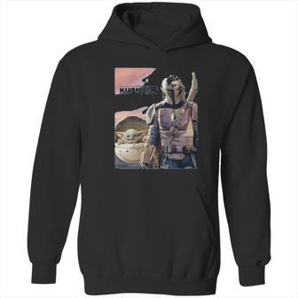 The Mandalorian The Child Painting Hoodie | Favorety UK